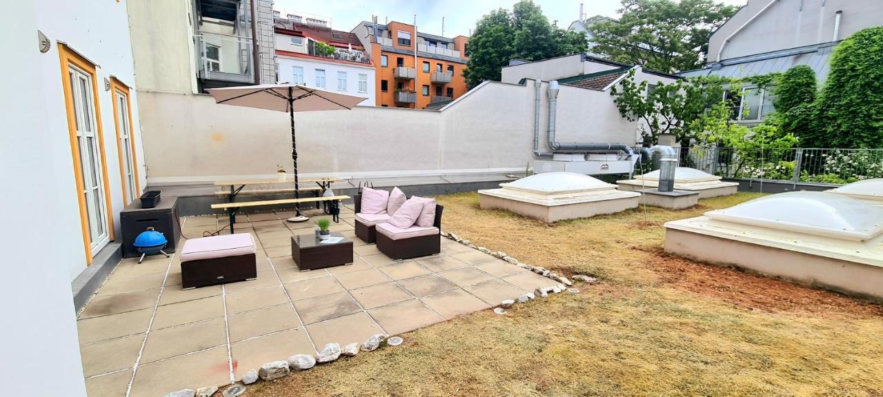 Wiener Buddha Style Flat With Inner Garden- Marzstrasse City Apartments Exterior photo